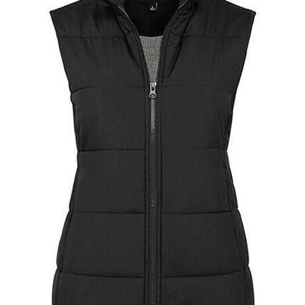 NNT Womens Ladies Puffer Vest Sleeveless Water Resistant Zip Front CAT749-KarWorkwear