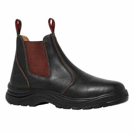 KingGee Mens Station NS Water Resistant Fashion Leather Comfy Work Boots K22650-KarWorkwear