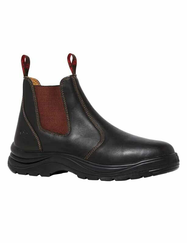 KingGee Mens Station NS Water Resistant Fashion Leather Comfy Work Boots K22650-KarWorkwear