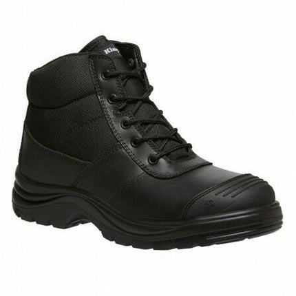 KingGee Mens Tradie Boot Breathable Leather Work Safety Water Resistant K27150-KarWorkwear