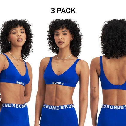 Bonds Womens Chafe Off Crop Ultimate Comfort Soft and Cooling Finish 3 Pack WR3X-KarWorkwear