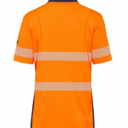 KingGee Men Workcool Hyperfreeze Shirt Top Polo Short Sleeve Taped Work K54215-KarWorkwear