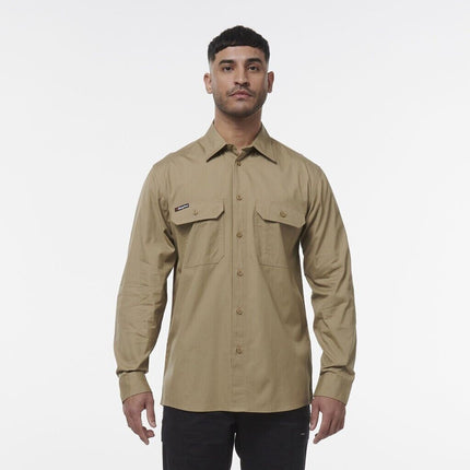 KINGGEE Mens Workcool Lightweight Workshirt Vented Breathable Shirt K14031-KarWorkwear