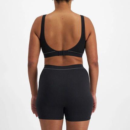 Bonds Womens Retro Rib Seamless Short Stretch Flattering and Supportive Fit WRBN-KarWorkwear