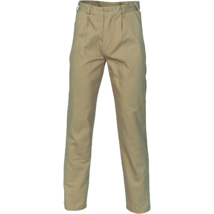 DNC Workwear Mens Cotton Drill Work Pants Comfortable Heavyweight Work 3311-KarWorkwear