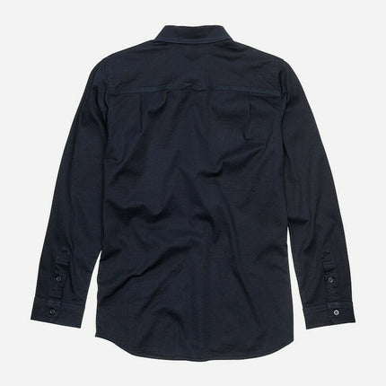 Womans Elwood Workwear Work Utility Stretch Twill Shirt Roll Up Sleeves EWD701-KarWorkwear