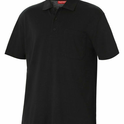 Mens Hard Yakka Plain Cotton Pique Polo Short Sleeve Work Shirt Top Y11306-KarWorkwear