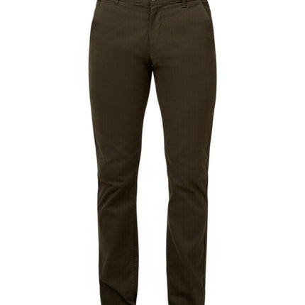 Mens NNT Uniforms Workwear Chino Pants Business Work Smart Casual Stretch CATCH6-KarWorkwear
