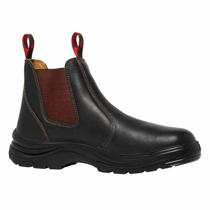 KingGee Mens Station NS Water Resistant Fashion Leather Comfy Work Boots K22650-KarWorkwear