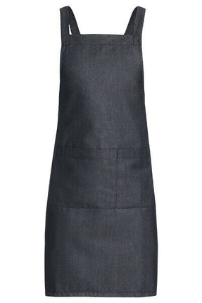 NNT Unisex Chef BIB Cross Back Apron Work Safety Durable Large Pockets CATN33-KarWorkwear
