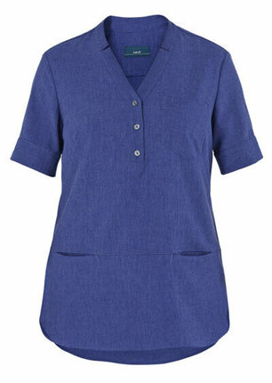 NNT Womens Polylin Short Sleeve Tunic Relaxed Fit Nurse Work Uniform CAT9XQ-KarWorkwear