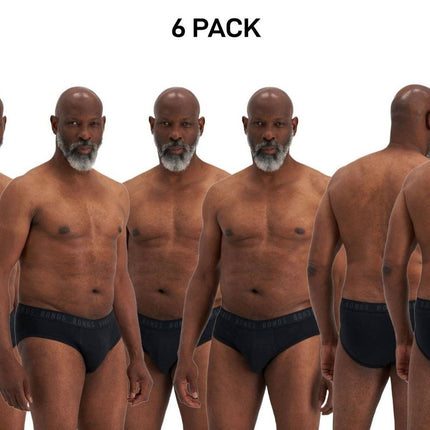 Bonds Mens Damn Dry Brief Protects Light Leaks and Sweats Anti Odour 6 Pack MWHV-KarWorkwear