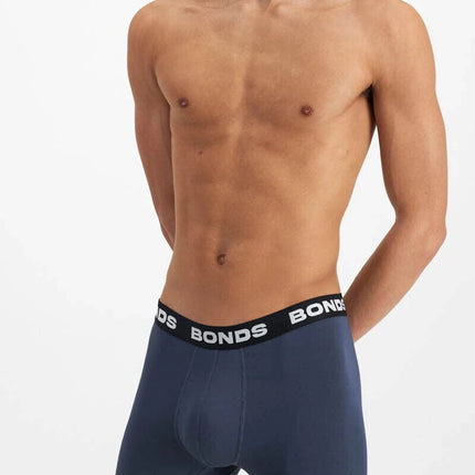 Bonds Mens Total Package Long Trunk Superior Support & Comfort Bands 6 Pack MWHK-KarWorkwear