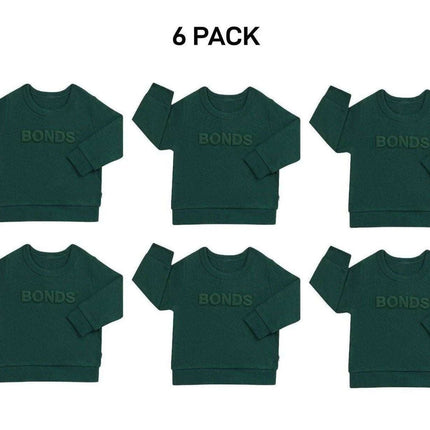 Bonds Baby Tech Sweats Pullover Ultimate Warm Comfort Sporty Style 6 Pack KVQTA-KarWorkwear