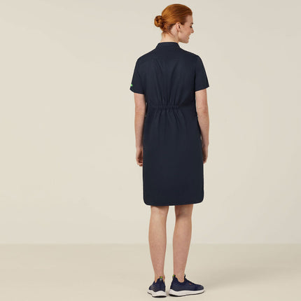 NNT Womens Next-Gen Antibacterial Active Wear Cotton Anderson Scrub Dress CAT697-KarWorkwear