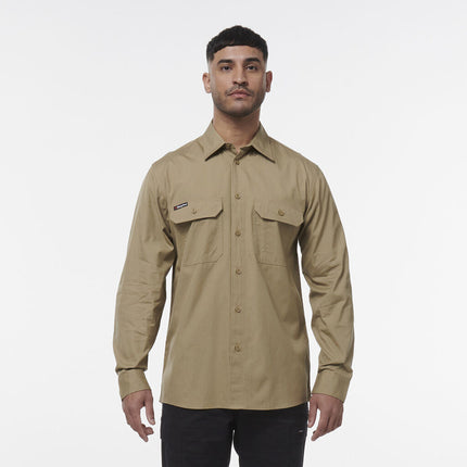 KINGGEE Mens Workcool Lightweight Workshirt Vented Breathable Shirt K14031-KarWorkwear