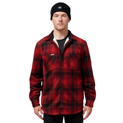 Hard Yakka Mens Legends Sherpa Comfy Fleece Jacket With Free Beanie Work Y06518-KarWorkwear