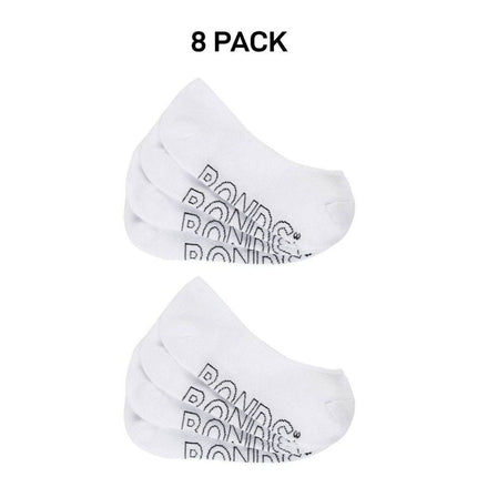 Bonds Womens Lightweight Liner Invisible Socks Comfy Cushioning 8 Pack LXPJ4N-KarWorkwear
