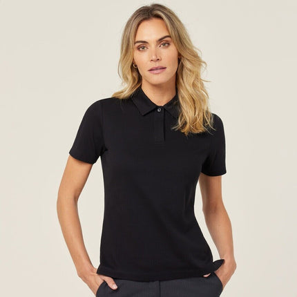 NNT Womens Cotton Pique Collared Soft Button Comfy Classic Polo CATUT4-KarWorkwear