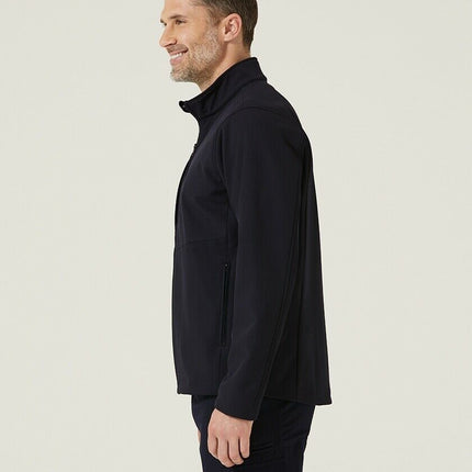 Mens NNT Warm Fleece Bonded Fleece Zip Jacket Black Navy Business Smart CAT1ET-KarWorkwear
