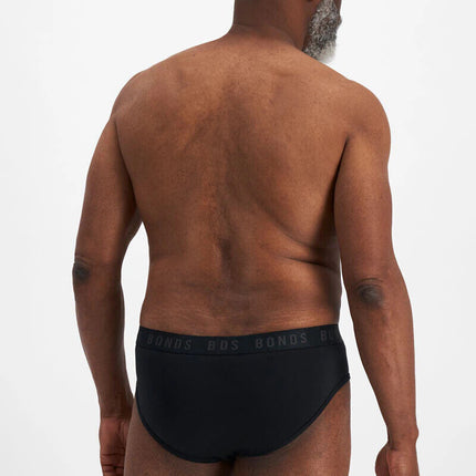 Bonds Mens Damn Dry Brief Protects Light Leaks and Sweats Anti Odour 6 Pack MWHV-KarWorkwear