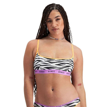 Bonds Womens Icons Scoop Crop Support Coverage and Confident Bra YWN8-KarWorkwear