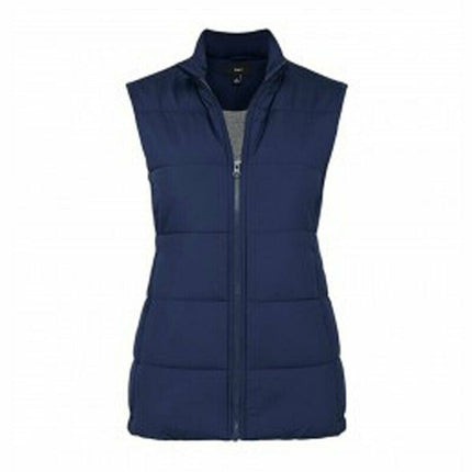 NNT Womens Ladies Puffer Vest Sleeveless Water Resistant Zip Front CAT749-KarWorkwear