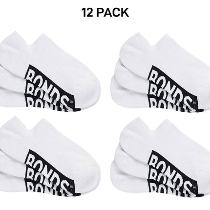 Bonds Womens Cushioned No Show Socks Extra Comfort and Smooth Toe 12 Pack LXPX3N-KarWorkwear
