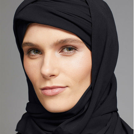 NNT Womens Hijab Soft Georgette Head Cover CAT0JJ-KarWorkwear
