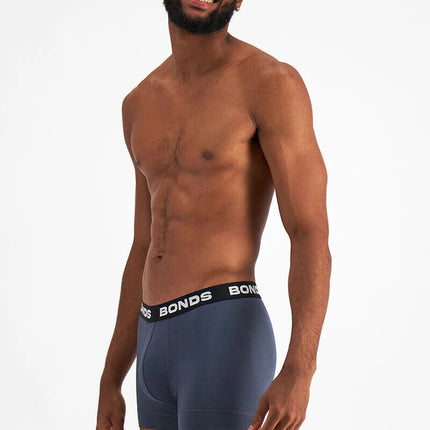 Bonds Mens Total Package Trunk Soft and Breathable Viscose Bamboo 3 Pack MWK83A-KarWorkwear