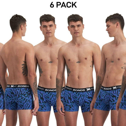 Bonds Mens X-Temp Trunk X-Treme Comfort and Ultimate Everyday Fit 6 Pack MWXU-KarWorkwear