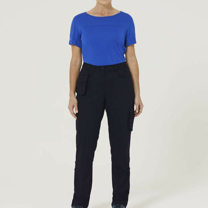 NNT Women P/V Gaberdine Flexi-Waist Pant Formal Cargo Work Business Pants CAT3TY-KarWorkwear