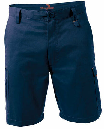 KingGee Mens Workcool 1 Shorts Workwear Modern Contoured Fit Cotton Comfy K17800-KarWorkwear