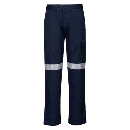 Portwest Modaflame Pants Lightweight Flame Resistant Reflective Tape FR05-KarWorkwear