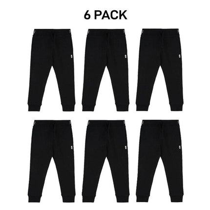Bonds Kids Fleece Trackie Pants Drop Crotch Styling & Tapered Legs 6 Pack KVRJK-KarWorkwear