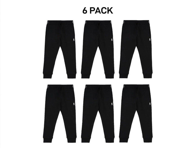 Bonds Kids Fleece Trackie Pants Drop Crotch Styling & Tapered Legs 6 Pack KVRJK-KarWorkwear