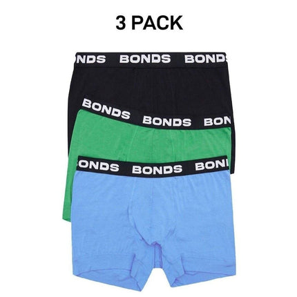 Bonds Mens Total Package Trunk Comfy Super Soft and Breathable 3 Pack MWK83A-KarWorkwear
