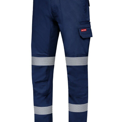 Hard Yakka Canvas Cargo Pant Tough Double Layer Knees Reflective Stretch Y02855-KarWorkwear
