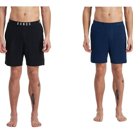 Bonds Mens Sleep Viscose Bamboo Short Comfy Soft Branded Elastic Waistband MW9M-KarWorkwear
