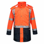 XS / Orange/Navy