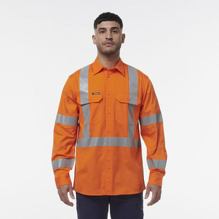 KingGee Mens Workcool Lightweight Breathable NSW Comfy Rail Work Shirt K54016-KarWorkwear