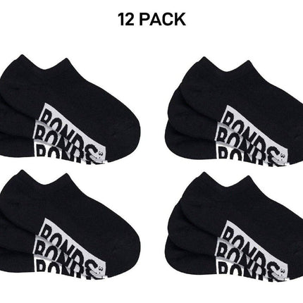 Bonds Womens Cushioned No Show Socks Extra Comfort and Smooth Toe 12 Pack LXPX3N-KarWorkwear
