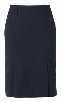 NNT Womens Formal  Stretch Twill Pleat Straight Skirt Contour Waistband CAT26B-KarWorkwear