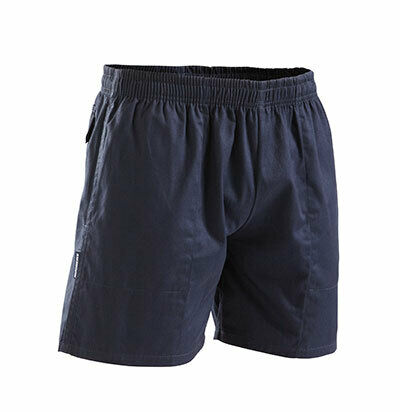 Stubbies Ruggers Mens Long Leg Shorts Draw Cord Cotton Elastic Waist Work SE214X-KarWorkwear