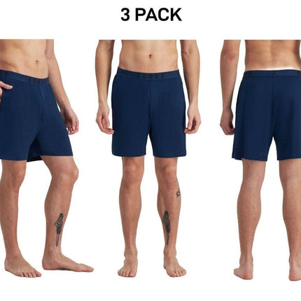 Bonds Mens Sleep Viscose Bamboo Short Comfy Soft Elastic Waistband 3 Pack MW9M-KarWorkwear