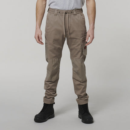 Hard Yakka Mens Toughmaxx Pants Waistband  Cotton Comfortable Work Pants Y02204-KarWorkwear