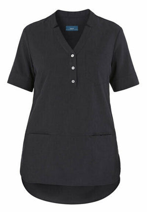 NNT Womens Polylin Short Sleeve Tunic Relaxed Fit Nurse Work Uniform CAT9XQ-KarWorkwear