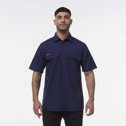 KINGGEE Mens Vented Workcool Breathable Pockets Lightweight Shirt K14030-KarWorkwear