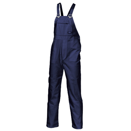 DNC Workwear Mens Cotton Drill Bib And Brace Overall Comfortable  Work 3111-KarWorkwear