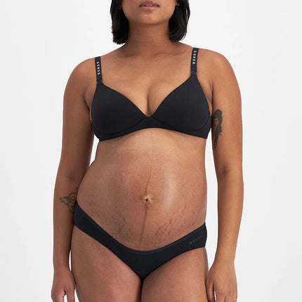 Bonds Womens Damn Dry Maternity Bikini Dipped Waist Soft & Flexible 3 Pack WRFT-KarWorkwear
